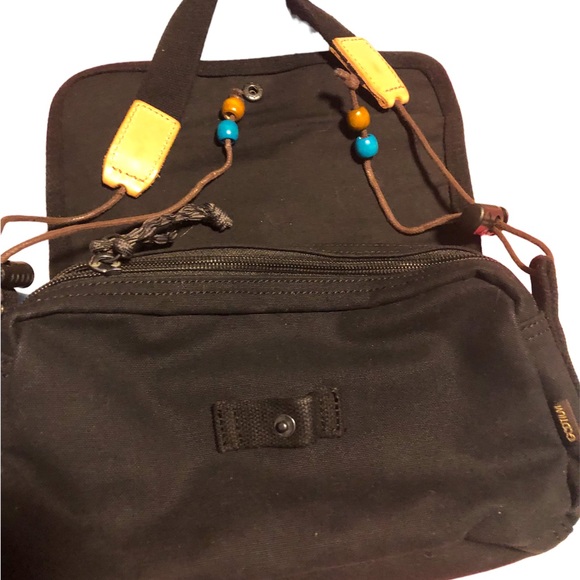 Not for sale. Gootium Canvas Small Crossbody purse. Color Charcoal. - Picture 4 of 4